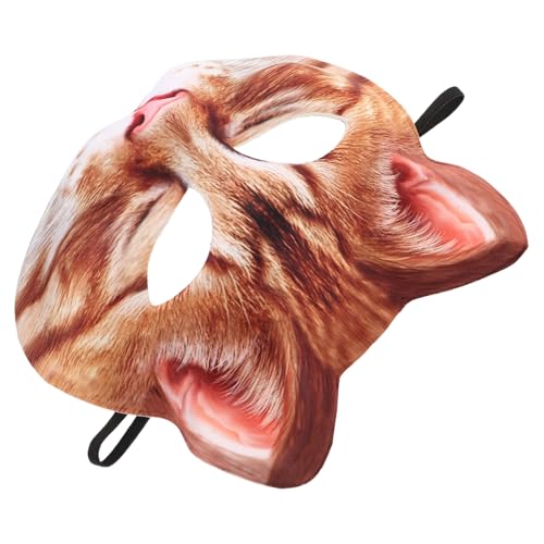 ibasenice Katzen-maskenball-maske: Halbgesichtsmaske Für Frauen Im Tierdesign Für Halloween, Tanzparty, Cosplay-dekoration – Party-accessoire, Foto-requisite ibasenice Katzen-maskenball-maske: Halbgesichtsmaske Für Frauen Im Tierdesign Für Halloween, Tanzparty, Cosplay-dekoration – Party-accessoire, Foto-requisite von ibasenice