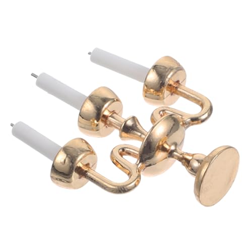 ibasenice Kerzenhaltermodell dekorativ Stumpenkerzenhalter klein Hochzeit Inhaber Miniatur-Kerzenhalter- Miniaturen Mini-Hauskerzenhalter Miniatur-Leuchtermodelle weicher Kleber Golden ibasenice Kerzenhaltermodell dekorativ Stumpenkerzenhalter klein Hochzeit Inhaber Miniatur-Kerzenhalter- Miniaturen Mini-Hauskerzenhalter Miniatur-Leuchtermodelle weicher Kleber Golden von ibasenice