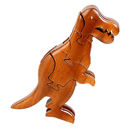 ibasenice Kinder Dinosaurierspielzeug Versammeln Dinosaurierspielzeug Holz Dinosaurierspielzeug Bildungsgebäude Kits von ibasenice