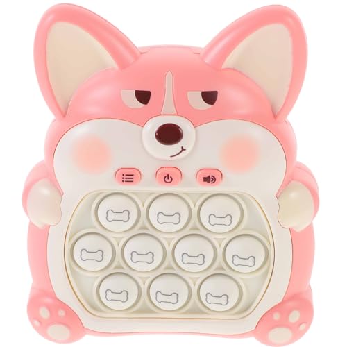 ibasenice Quick Push Spielzeug Kinderspielkonsole Kinderspielzeug Reaktionsfähigkeit- Kleinkind Spielautomat Lernspielzeug Für Kinderentlüftungsspielzeug Plastik Rosa Quick Push Spiel von ibasenice