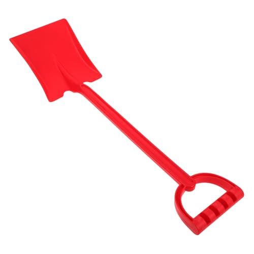 ibasenice Kinderspielzeug Outdoor kinderschaufel Sandspielzeug für draußen sandschaufel Strandschaufel aus Kunststoff Sandkastenschaufeln Strandgräber Plastik rot von ibasenice