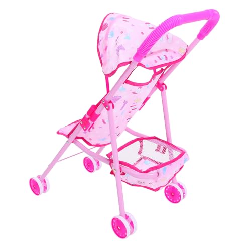 ibasenice Puppenwagenmodell Puppenbuggy Puppenwagen Kinderwagen Puppenhauszubehör Leicht Zu Verstauen ibasenice Puppenwagenmodell Puppenbuggy Puppenwagen Kinderwagen Puppenhauszubehör Leicht Zu Verstauen von ibasenice