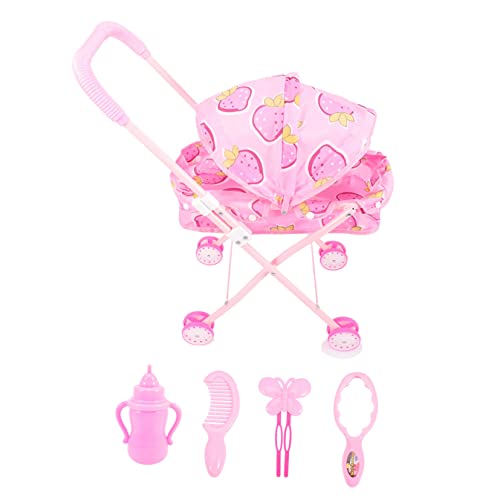 ibasenice Puppenwagen-Spielzeug – Simulierter Kinderwagen Baby-Kinderwagen-Spielzeug Spielzeug-Kinderwagen Für Puppen Kinderspielzeug Leicht ibasenice Puppenwagen-Spielzeug – Simulierter Kinderwagen Baby-Kinderwagen-Spielzeug Spielzeug-Kinderwagen Für Puppen Kinderspielzeug Leicht von ibasenice