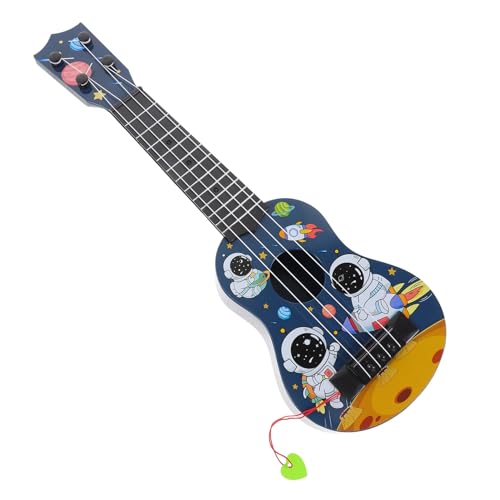 ibasenice Ukulele - Gitarrenspielzeug Für Kleinkinder Musikalische Früherziehung Kunststoff Fördert Die Rhythmuswahrnehmung von ibasenice