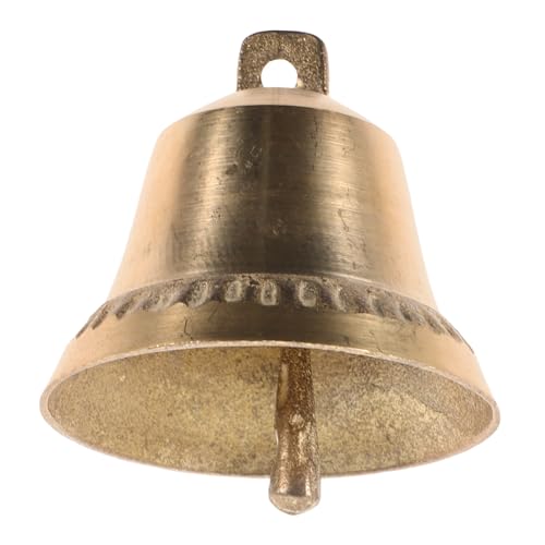 ibasenice Retro Hängende Glocke Vintage Messing Glocken Haustier Halsband Schlüsselanhänger von ibasenice