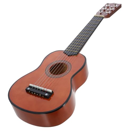 ibasenice Kleine Holzgitarre Für Akustische Gitarre Aus Holz Musikinstrument Für Kleinkinder Zur Musikalischen Und Kreativen Anfänger von ibasenice