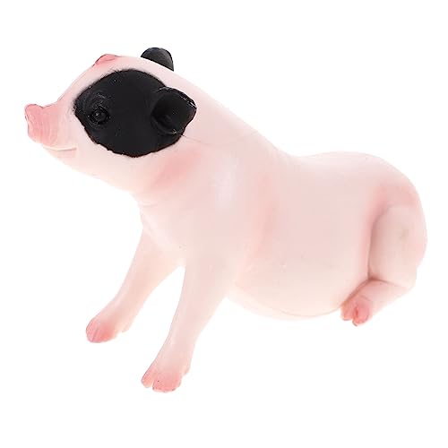 ibasenice Kleine Schweinchenstatue Simulation Schweinemodell Bauernhofschwein Bauernhoftierstatue Realistische Schweinefigur Simulation Figur Simuliertes Schweinchenmodell Plastik ibasenice Kleine Schweinchenstatue Simulation Schweinemodell Bauernhofschwein Bauernhoftierstatue Realistische Schweinefigur Simulation Figur Simuliertes Schweinchenmodell Plastik von ibasenice