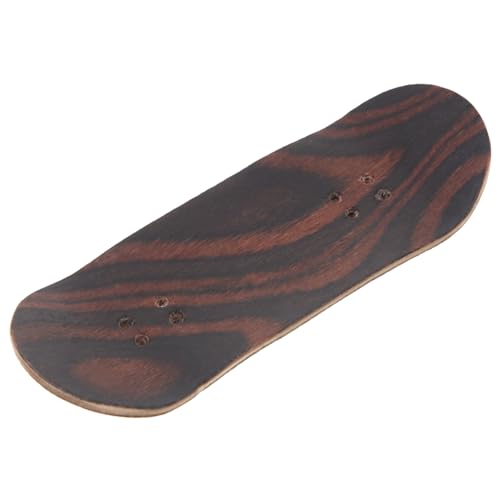 ibasenice Kleines Holzdeck für Finger Skateboard Lagig DIY Ersatzteil Geeignet für Fingerboards Einfache Installation für Anfänger und Profis von ibasenice