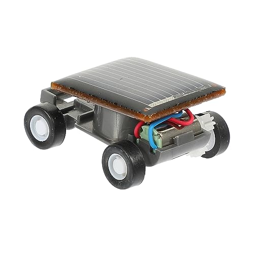 ibasenice Kleines Solarauto Solar Betriebenes Bildungsauto Für Umweltfreundliches Lernspielzeug Für Jungen Für Kreative Entdeckungen Und Spielspaß von ibasenice