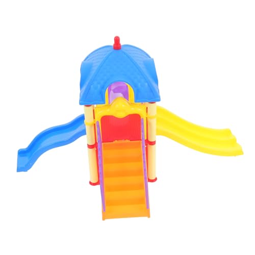 ibasenice Kleines Spielplatzmodell DIY Spielplatzmodell für Puppenhäuser Dekoration für Kinderzimmer Sicheres Material für Fotos und Wohnaccessoire von ibasenice
