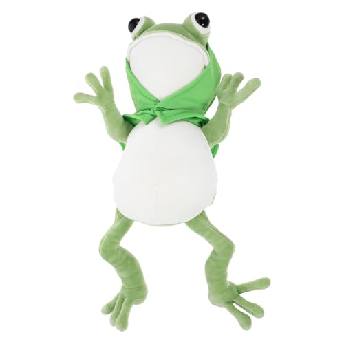 ibasenice Kleinkind Frösche Puppe für Froschpuppe Plüschpuppe Plüsch Frösche froschförmige Puppe kleine Froschpuppe Plüschtier PP Baumwolle von ibasenice
