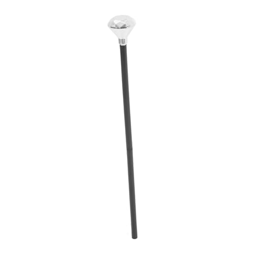 ibasenice Königlicher Zauberstab Mit Diamanten Cosplay-Accessoire Für Halloween Und Rollenspiele Robust Und Langlebig Für Und Silberfarben von ibasenice