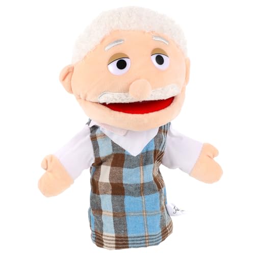 ibasenice Interaktive Handpuppe Für üsch Handspielzeug Für Geschichtenerzählen Lebensechte Figur Großvater Ideal Für Erwachsene Und ibasenice Interaktive Handpuppe Für üsch Handspielzeug Für Geschichtenerzählen Lebensechte Figur Großvater Ideal Für Erwachsene Und von ibasenice