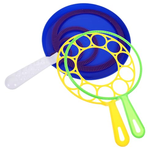 ibasenice Kreatives mit Seifenblasenringen Bubble Maker Werkzeuge für Zufällige Farben für Partys Geburtstage und Outdoor Spielspaß Zufällige Farbe von ibasenice