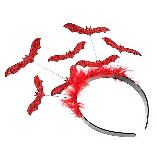 ibasenice Halloween Fledermaus Haarband Für Damen Dekoratives Cosplay Stirnband Für Halloween-feiern Leichtes Und Bequemes Accessoire von ibasenice