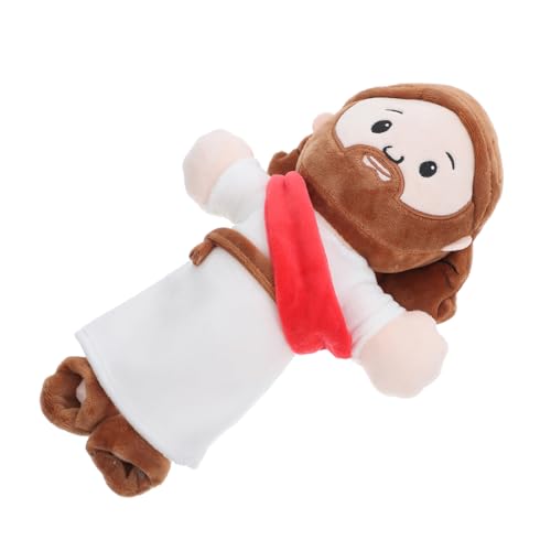 ibasenice Kuscheltier Jesus Plüschfigur für Religiöses für Weihnachten Geburtstage oder Besondere Anlässe Komfortabel und Vielseitig Einsetzbar als Dekoration oder ibasenice Kuscheltier Jesus Plüschfigur für Religiöses für Weihnachten Geburtstage oder Besondere Anlässe Komfortabel und Vielseitig Einsetzbar als Dekoration oder von ibasenice