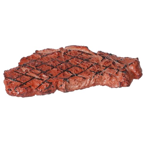 ibasenice Lebensechte Steak Attrappe aus Kunststoff Realistische und Glatte Oberfläche Umweltfreundliches Geeignet als Küchen Konditoreideko Hochwertiges ibasenice Lebensechte Steak Attrappe aus Kunststoff Realistische und Glatte Oberfläche Umweltfreundliches Geeignet als Küchen Konditoreideko Hochwertiges von ibasenice