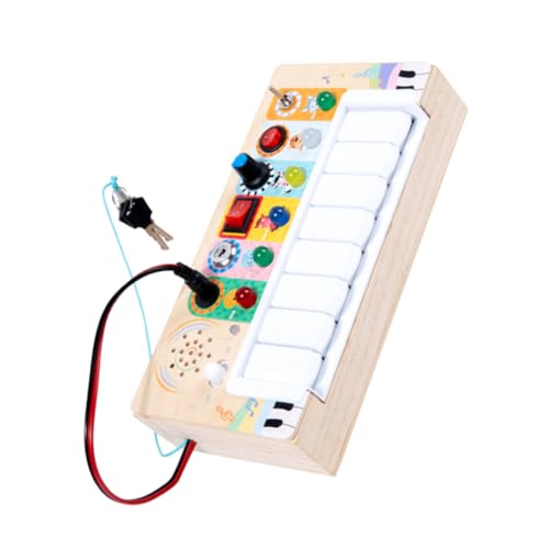 ibasenice Led-Busy-Board Haushalt Musikspielzeug Kinderspielzeug Liefert Holzspielzeug Kompaktes Kinderversorgung Zubehör Kinderaccessoire Elektronisches Bauteil ibasenice Led-Busy-Board Haushalt Musikspielzeug Kinderspielzeug Liefert Holzspielzeug Kompaktes Kinderversorgung Zubehör Kinderaccessoire Elektronisches Bauteil von ibasenice