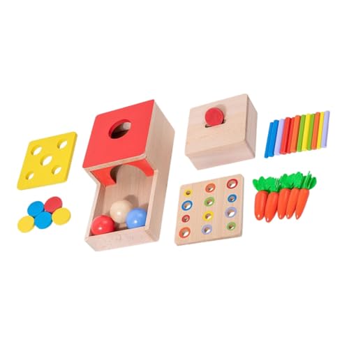ibasenice Lernspielzeug Motorikwürfel Sensory Toy für Kleinkinder Fördert Feinmotorik und Hand Auge Koordination Montessori Pädagogisches Buntes für Konzentration und Logisches ibasenice Lernspielzeug Motorikwürfel Sensory Toy für Kleinkinder Fördert Feinmotorik und Hand Auge Koordination Montessori Pädagogisches Buntes für Konzentration und Logisches von ibasenice