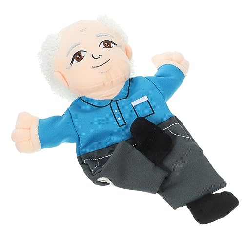 ibasenice Lifelike Handpuppe Großvater Plüschspielzeug Leicht Für Rollenspiel Pädagogisch Kreativ Interaktiv ibasenice Lifelike Handpuppe Großvater Plüschspielzeug Leicht Für Rollenspiel Pädagogisch Kreativ Interaktiv von ibasenice