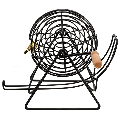 ibasenice Lotterie-maschinenspiel, Mehrzweck-weinparty-Spielzeug, Kreatives Spiel, Metallkäfig-Spielzeug ibasenice Lotterie-maschinenspiel, Mehrzweck-weinparty-Spielzeug, Kreatives Spiel, Metallkäfig-Spielzeug von ibasenice