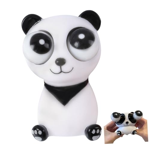 ibasenice Lustiges Panda Form Druckspielzeug Stressabbau Niedliches Quetschspielzeug Sensorisch Stretchy Geschenk für Party Mitgebsel von ibasenice