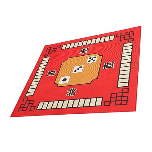 ibasenice Quadratische Mahjong-tischmatte rutschfeste Mahjong-tischdecke Robuste Mahjong-Matte Bequemes Und Weiches Material von ibasenice