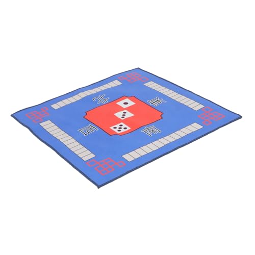ibasenice Mahjong-spieltischunterlage 80 X 80 cm Universelle Passform Geräuschloses Polyester Leicht Zu Tragen Dekorativ für Poker-brettspiele von ibasenice