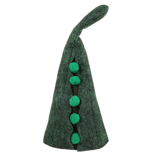 ibasenice Masquerade Party Hut Bequem für Erwachsene und Einzigartiger Peasecod Form Cosplay Zubehör für Halloween Kostüm und Festliche Verkleidung von ibasenice