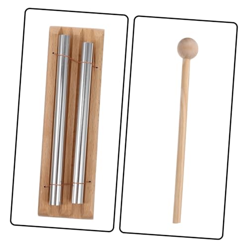 ibasenice Meditations klangstab mit Mallet Percussion Instrument aus Poliertem Metall Holzsockel Fördert Musikalische Fähigkeiten von Kindern für Unterricht und Meditationsübungen ibasenice Meditations klangstab mit Mallet Percussion Instrument aus Poliertem Metall Holzsockel Fördert Musikalische Fähigkeiten von Kindern für Unterricht und Meditationsübungen von ibasenice