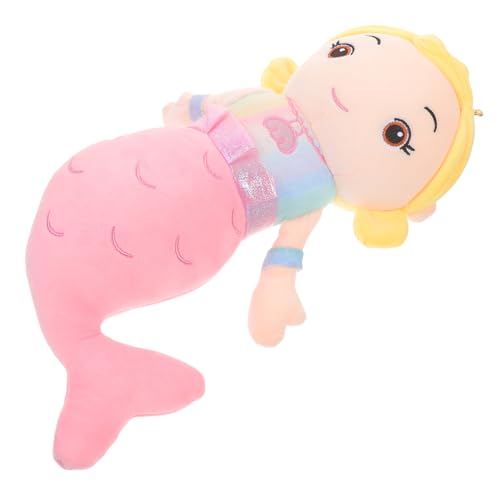 ibasenice Meerjungfrau Puppe deko Mermaid Stofftier Mermaid deko Puppen spielzeuge Meerjungfrau Plüsch Kinderplüschspielzeug PP Baumwolle von ibasenice
