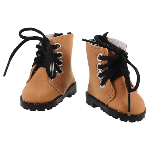 ibasenice Mini Bjd Puppenstiefel Weiche Flexible Miniatur Schuhe Realistische Leichte Puppenschuhe für Sammler Detailreiche Verarbeitung für Puppenhaus und Verkleidung ibasenice Mini Bjd Puppenstiefel Weiche Flexible Miniatur Schuhe Realistische Leichte Puppenschuhe für Sammler Detailreiche Verarbeitung für Puppenhaus und Verkleidung von ibasenice