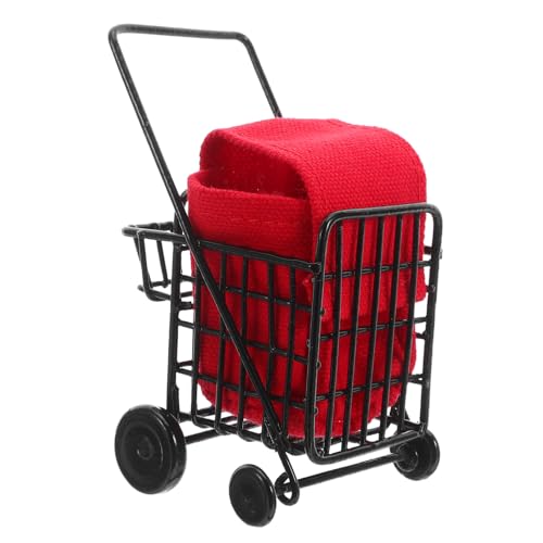 ibasenice Mini Einkaufswagen Einkaufswagen Supermarkt Lebensmittelwagen Rollenspiel Lebensmittelladen Miniatur Puppenhausküche Schwarzes Metall ibasenice Mini Einkaufswagen Einkaufswagen Supermarkt Lebensmittelwagen Rollenspiel Lebensmittelladen Miniatur Puppenhausküche Schwarzes Metall von ibasenice