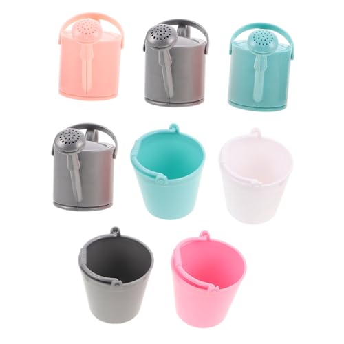 ibasenice Mini Gießkanne für Farben Leichte Kleine Gartenbewässerung Vielseitiges Mini Eimer für Blumenpflege Indoor Outdoor Dekoration und Gartenaktivitäten von ibasenice
