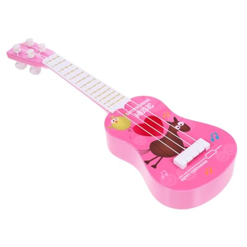 ibasenice Mini Gitarre für Einstiegs Musikinstrument aus Langlebigem Lernspielzeug für Musikalische Frühförderung Drinnen und Draußen Saiten ibasenice Mini Gitarre für Einstiegs Musikinstrument aus Langlebigem Lernspielzeug für Musikalische Frühförderung Drinnen und Draußen Saiten von ibasenice