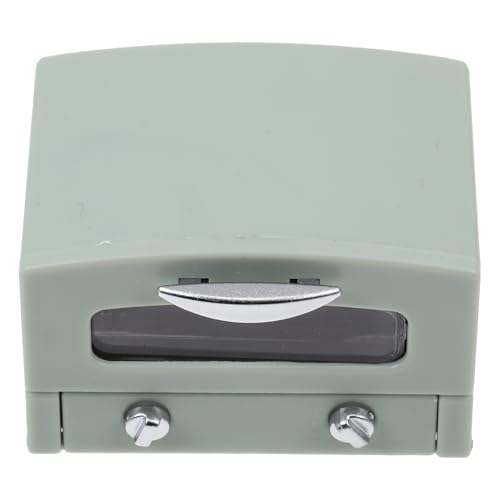 ibasenice Mini Ofenmodell Kinderspielzeug Mini Wohnaccessoires Puppenhausmöbel Mini Hausofenmodell Mini Ofenspielzeug Küchenszenendekor Mini Hausdekor Spielofen Kunststoff Blau von ibasenice