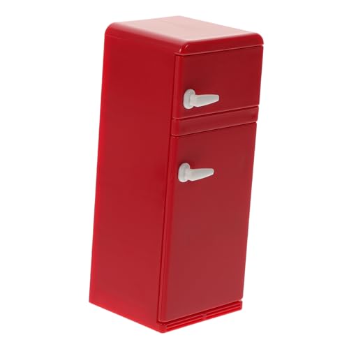 ibasenice Mini-Schlafzimmer-Accessoires Mini-Ornamente Zum Basteln Küchenminiaturen Minikühlschrank Zum Basteln Mini Möbel Puppenhaus-miniaturen Miniaturkühlschrank Plastik Rot ibasenice Mini-Schlafzimmer-Accessoires Mini-Ornamente Zum Basteln Küchenminiaturen Minikühlschrank Zum Basteln Mini Möbel Puppenhaus-miniaturen Miniaturkühlschrank Plastik Rot von ibasenice