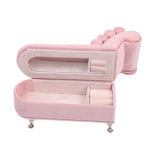 ibasenice Mini-Sofa Puppenhausmöbel Miniatur Sofas sammlerstücke Funky Jewellery Box puppenstubenmöbel verkleidung Mini-Hausbedarf Mini-Einzelsofa Sofa-Modell Flanell Rosa ibasenice Mini-Sofa Puppenhausmöbel Miniatur Sofas sammlerstücke Funky Jewellery Box puppenstubenmöbel verkleidung Mini-Hausbedarf Mini-Einzelsofa Sofa-Modell Flanell Rosa von ibasenice