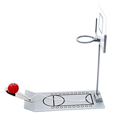 ibasenice Mini Tisch Basketballspiel Finger Basketball Leichtes Sportspiel für Interaktives Desktop Spiel zur Stressreduktion Geschenk für Jungen und Mädchen von ibasenice