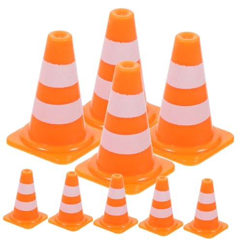ibasenice 20 Stücke Mini Verkehrs Zeichen Dekorationen Für Jungen Und Mädchen Pädagogisches Spielzeug von ibasenice