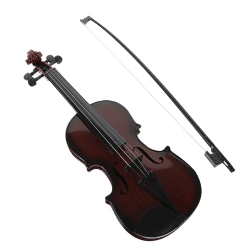 ibasenice Spielzeug-Geige Für Jungen Und Mädchen Mini-Geige Musikspielzeug Kunststoff-Geige Einfaches Stimmen Für Kinder Zufällige Farbe von ibasenice