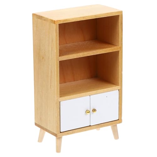 ibasenice Miniatur-bücherregal Für Puppenhaus Jungen Und Mädchen Mini-bücherregal Dekoratives Schrank-bücherregal-Set Aus Holz ibasenice Miniatur-bücherregal Für Puppenhaus Jungen Und Mädchen Mini-bücherregal Dekoratives Schrank-bücherregal-Set Aus Holz von ibasenice