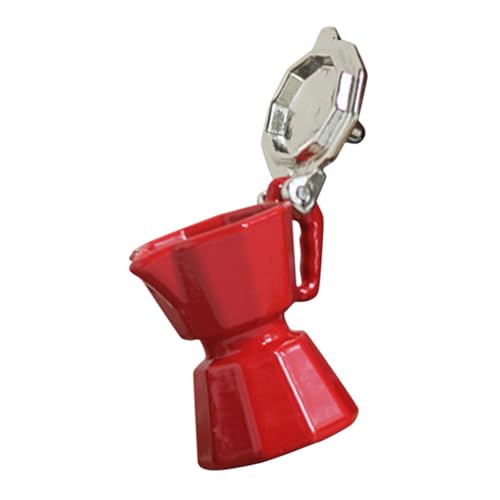 ibasenice Mini-kaffeemaschine Fürs – Modell-Miniatur-hauszubehör – Klein Und Empfindlich Sichere Legierungsmaterialien von ibasenice
