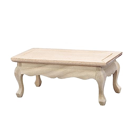 ibasenice Mini-möbel Couchtisch Mini-möbelzubehör Puppenstubenmöbel Tischmöbel Selber Machen Mini-tischverzierung Mini-tischmodell Puppenhaus-minitisch Miniaturtisch Beige Holz ibasenice Mini-möbel Couchtisch Mini-möbelzubehör Puppenstubenmöbel Tischmöbel Selber Machen Mini-tischverzierung Mini-tischmodell Puppenhaus-minitisch Miniaturtisch Beige Holz von ibasenice
