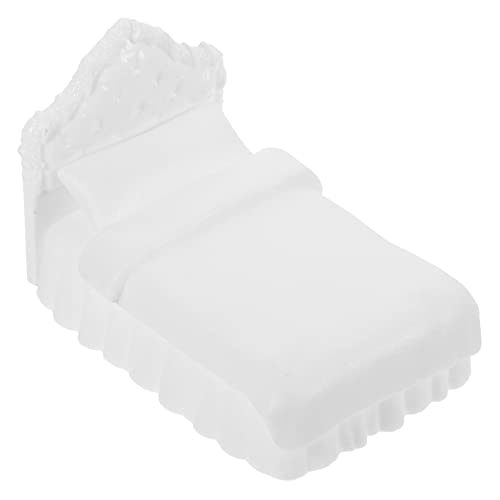 ibasenice Mini-puppenbett Spielzeug Mini Bett Puppenhaus Kommode Miniatur Einzelbett Puppenhaus-schlafzimmerzubehör Mini-doppelbettmodell Schlafzimmer Einzelbett Plastik Möbel Creme Kind ibasenice Mini-puppenbett Spielzeug Mini Bett Puppenhaus Kommode Miniatur Einzelbett Puppenhaus-schlafzimmerzubehör Mini-doppelbettmodell Schlafzimmer Einzelbett Plastik Möbel Creme Kind von ibasenice