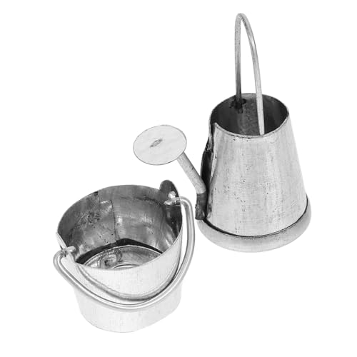 ibasenice Miniatur-gießkannen-Set 2-teilig Spielzeug-gießkanne Für Jungen Und Mädchen Eimer Zur Pflanzenpflege Im Zimmer Als Heimdekoration ibasenice Miniatur-gießkannen-Set 2-teilig Spielzeug-gießkanne Für Jungen Und Mädchen Eimer Zur Pflanzenpflege Im Zimmer Als Heimdekoration von ibasenice