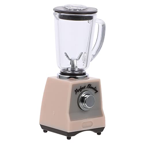 ibasenice Miniatur Entsafter Puppenhaus Küchenzubehör Kleiner Mixer Entsafter Mixer Für Babynahrung Entsaftermaschinen Mini Mixer Smoothie Mixer Küchenzubehör Für Kunststoff von ibasenice