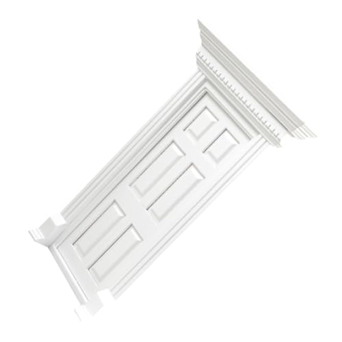 ibasenice Miniatur Puppenhaus Tür Weiß Holz Flügel Mini Möbel Modell Dekoration Sicher Langlebig Für Fotorequisiten ibasenice Miniatur Puppenhaus Tür Weiß Holz Flügel Mini Möbel Modell Dekoration Sicher Langlebig Für Fotorequisiten von ibasenice