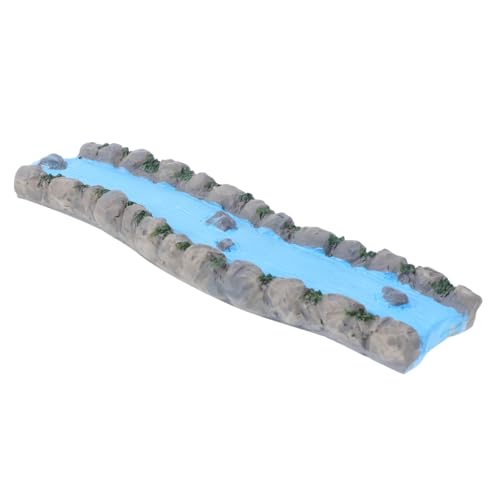 ibasenice Miniatur Resin Garten Sandtisch Dekoration Therapeutische Wasserszene Spielbereich Zubehör für Psychologische Beratung und Puppenhaus Landschaft von ibasenice