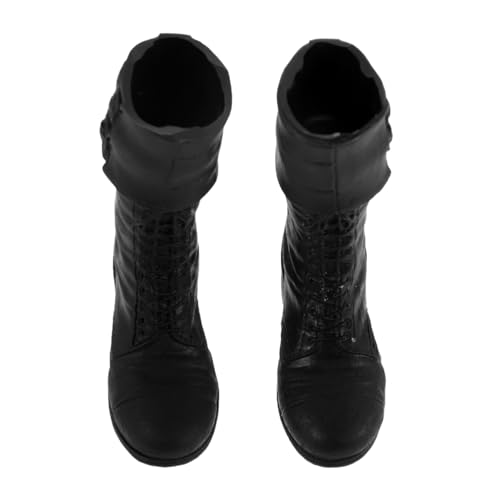 ibasenice Miniatur Soldatenschuhe Actionfigur Stiefel mit Realistischer Taktischer Optik Langlebige Gerade Stecksystem Langschaftstiefel für Puppenmode und Weihnachtsdeko ibasenice Miniatur Soldatenschuhe Actionfigur Stiefel mit Realistischer Taktischer Optik Langlebige Gerade Stecksystem Langschaftstiefel für Puppenmode und Weihnachtsdeko von ibasenice